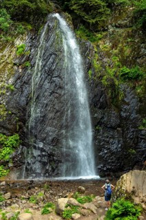 Queureuilh waterfall near Le Mont Dore