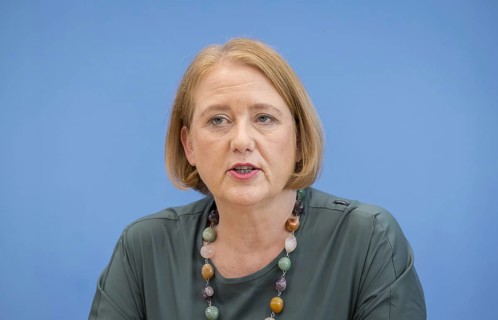 Presentation of the Children's Report 2023 of the German Children's Fund at the Federal Press Conference by Lisa Paus