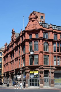 Corner of Lever Street and Dale Street