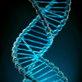 Symbolic image DNA double helix