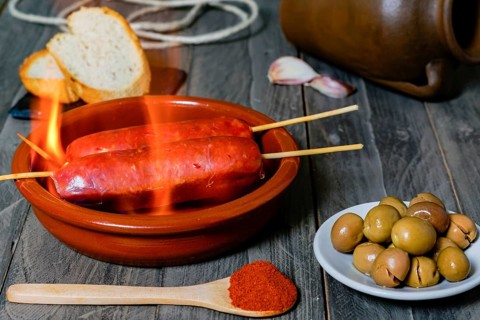 Chorizo grilled