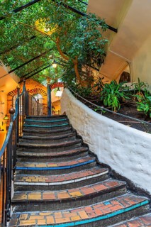 Staircase to the Hundertwasser House