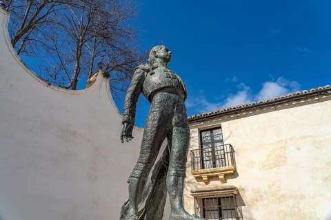 Statue of Torero Antonio Ordonez