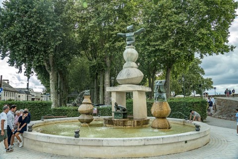Max Ernst Fountain in Amboise