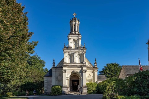 Chambord Castle Chapel in the Loire Valley