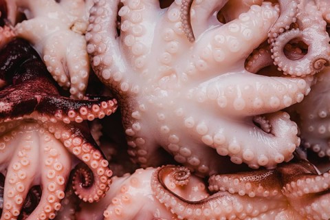 Raw octopus wallpaper
