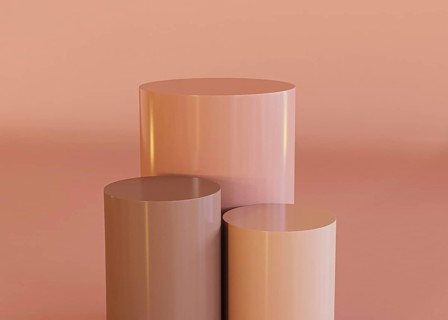 Scene three dimensional geometrical background