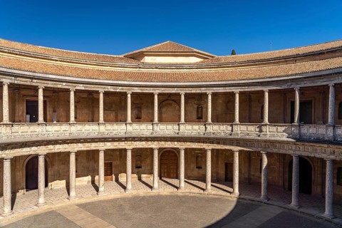 Courtyard of the Palace of Charles V