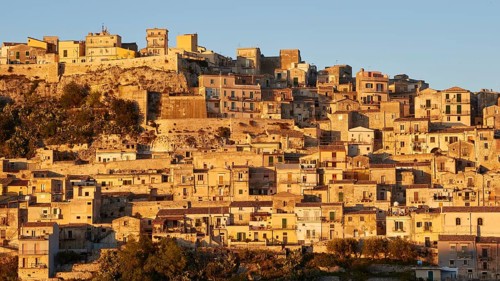 Golden evening light
