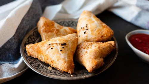 Indian traditional patisserie sauce