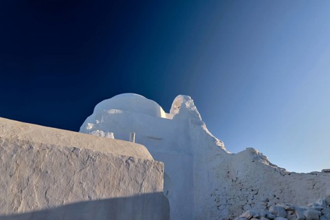 Famous tourist landmark of Greece