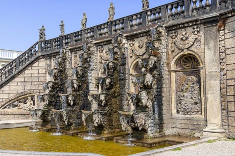 Great Cascade in the Herrenhaeuser Gardens