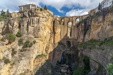 Puente Nuevo New Bridge over the Tajo de Ronda Gorge