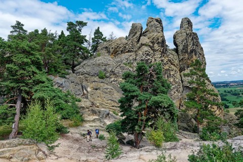 Rock formation Drei Zinnen
