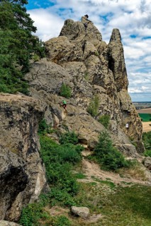 Rock formation Drei Zinnen