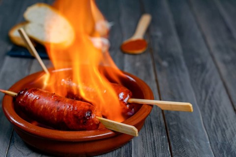 Chorizo grilled