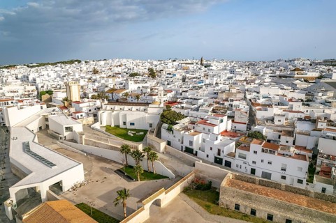 Aerial view Conil de la Frontera