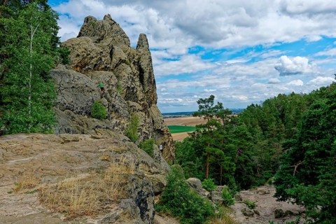 Rock formation Drei Zinnen