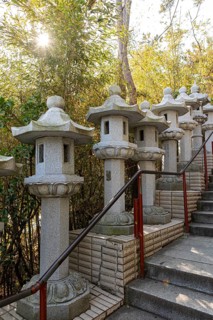 Stone lanterns