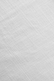 Top view white tablecloth