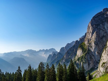 Dachstein massif with Gosau glacier