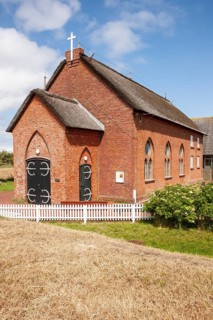 Langeness Church on the Kirchwarft