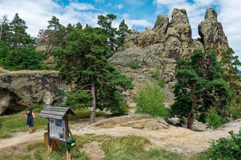 Rock formation Drei Zinnen
