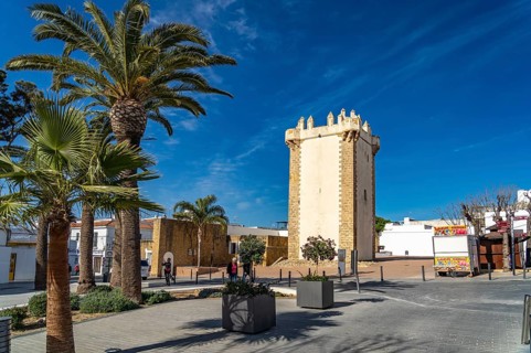 The historic tower Torre de Guzman