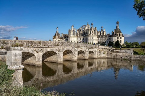 Chambord Castle in the Loire Valley
