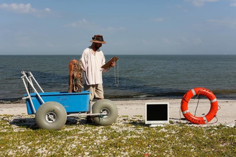 Systematic recording of beach litter on an uninhabited island in the North Sea