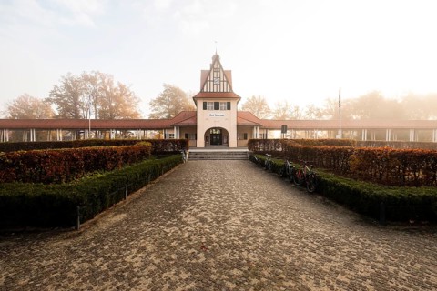 Historic railway station in Bad Saarow
