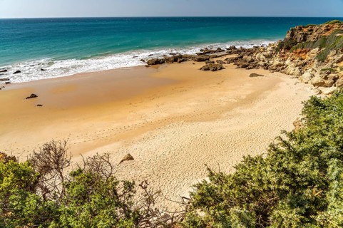 The Calas de Roche beach coves near Conil de la Frontera