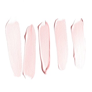 Light strokes pink paint