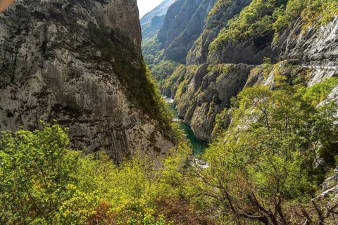 Moraca River Gorge near Kolasin