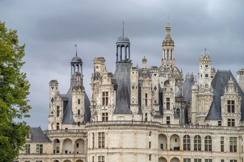 Chambord Castle in the Loire Valley