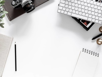 Desktop with notebook camera