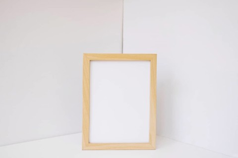Wooden frame corner