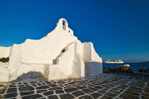 Famous tourist landmark of Greece