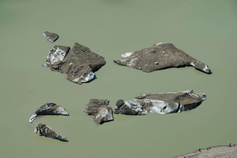 Ice floes