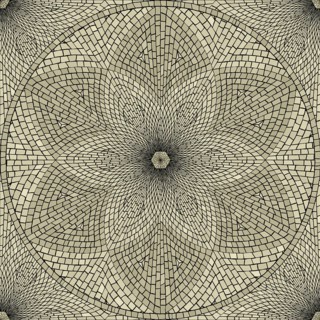 Seamless stone mosaic pattern