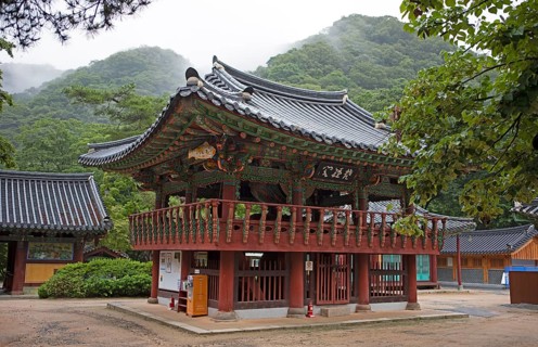 Bell tower at Baekyangsa Temple