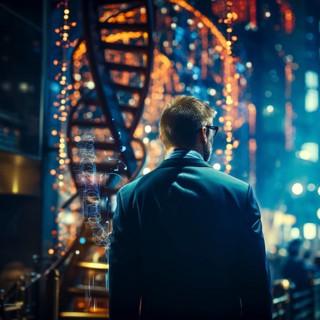 Symbolic image DNA double helix