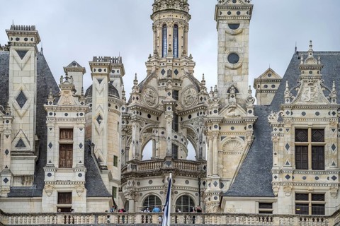 Chambord Castle in the Loire Valley
