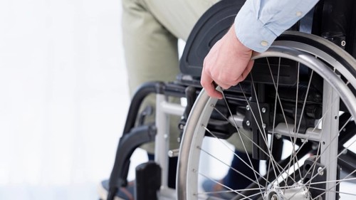 Hand wheelchair wheel