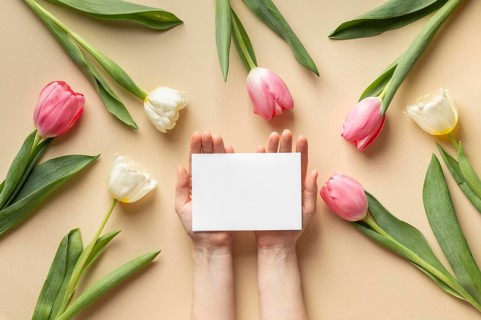Beautiful mother s day floral composition