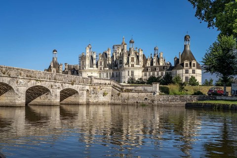 Chambord Castle in the Loire Valley