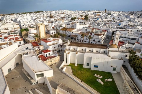 Aerial view Conil de la Frontera