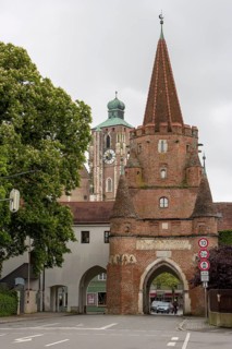 The historic red brick Kreuztor