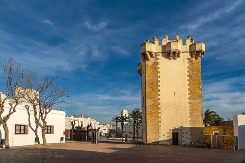 The historic tower Torre de Guzman