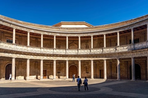 Courtyard of the Palace of Charles V